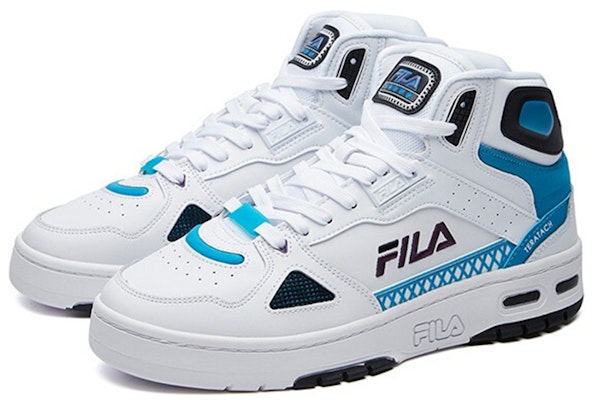 FILA Teratach Mid Putih/Biru F12M111211FWB Lookbook FILA Teratach Mid Putih/Biru F12M111211FWB