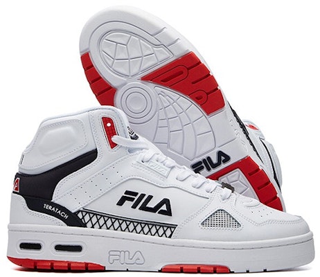 FILA Teratach Mid-Top Blanco/Rojo/Negro F12M111211FWN Details for FILA Teratach Mid-Top Blanco/Rojo/Negro F12M111211FWN