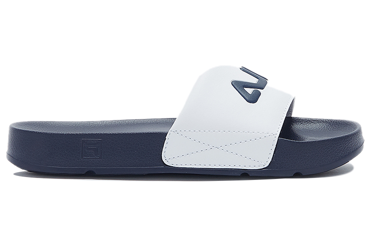 Order FILA Thick Sole Casual Slides 'White Blue' 1SM00560D_422