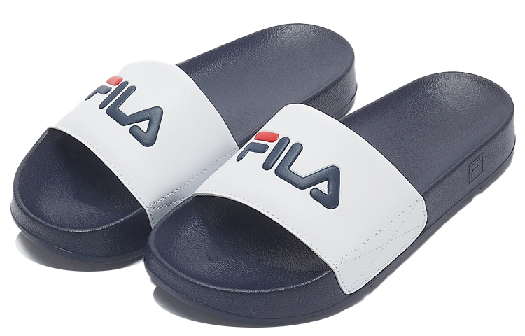 Lookbook FILA Thick Sole Casual Slides 'White Blue' 1SM00560D_422