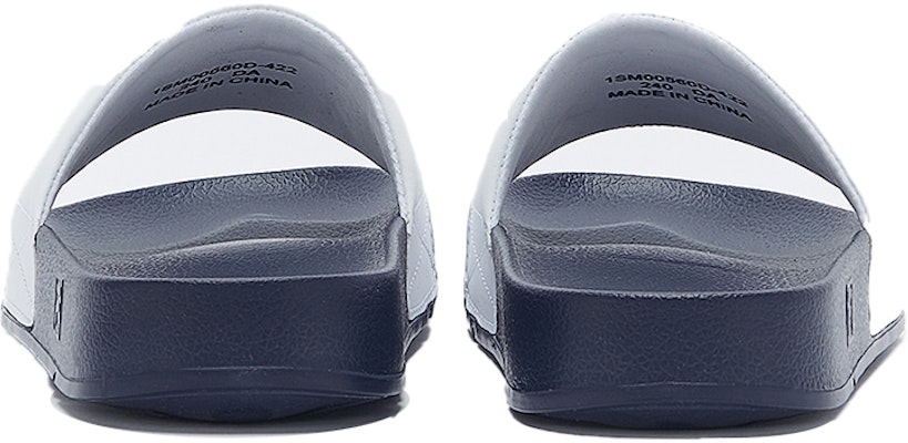 FILA Thick Sole Casual Slides 'White Blue' 1SM00560D_422 Purchase FILA Thick Sole Casual Slides 'White Blue' 1SM00560D_422
