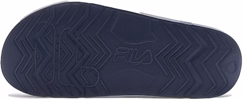 Details for 斐樂 Fila 耐磨防滑厚底休閒拖鞋 白藍