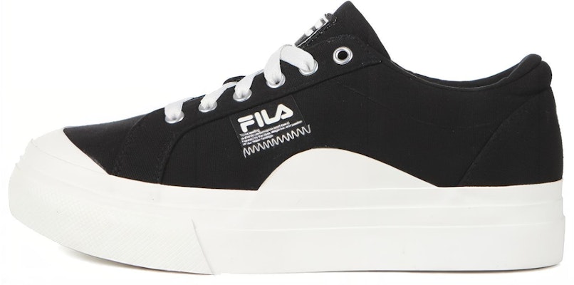 FILA Thick Sole Skateboarding Shoes Black White Version 1XM01170_001 Buy FILA Thick Sole Skateboarding Shoes Black White Version 1XM01170_001