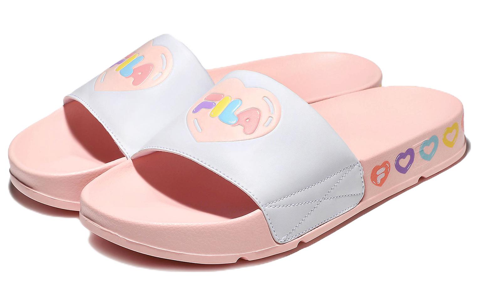 Lookbook CLAQUETTES ÉPAISSES FILA SPORT UNISEXE ROSE MULTI-COLOR VERSION CORÉENNE ''ROSE'' 1SM01619E_663
