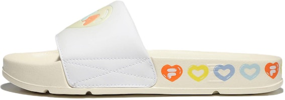 FILA Thick Sole Unisex White Korean Version Slippers 'Light White' 1SM01619E_920 FILA Thick Sole Unisex White Korean Version Slippers 'Light White' 1SM01619E_920