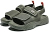 Lookbook Sandal Fila Platform Velcro Hijau Versi Korea Uniseks 1SM01562D_207