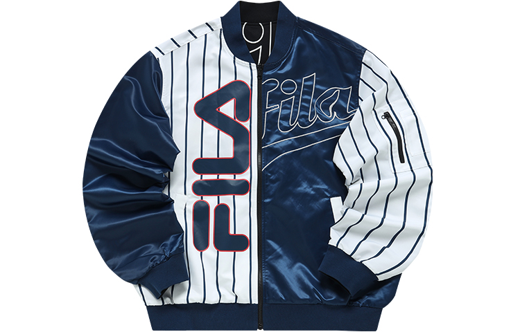 FILA Tiger Year Reversible Woven Jacket - Tahoe Blue T11M212710FDB