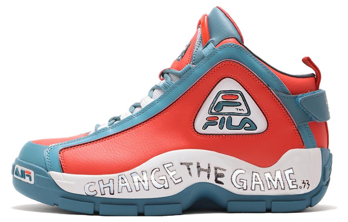 FILA TM PAINT x ATMOS x Grant Hill 2 'Red Grey White' MFW23052-124