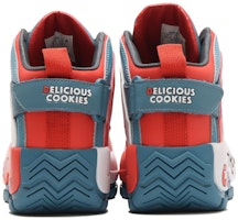 TM PAINT x ATMOS x FILA斐樂 Grant Hill 2 防滑耐磨 中幫 復古籃球鞋 男款 紅灰白 Shop TM PAINT x ATMOS x FILA斐樂 Grant Hill 2 防滑耐磨 中幫 復古籃球鞋 男款 紅灰白