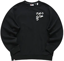 FILA Tokyo Studio Logo Black Pullover Sweatshirt Unisex Trendy Sportswear T11U216207FBK FILA Tokyo Studio Logo Black Pullover Sweatshirt Unisex Trendy Sportswear T11U216207FBK