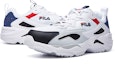 Shop Fila 斐樂 Tracer 減震耐磨 復古老爹鞋 白黑