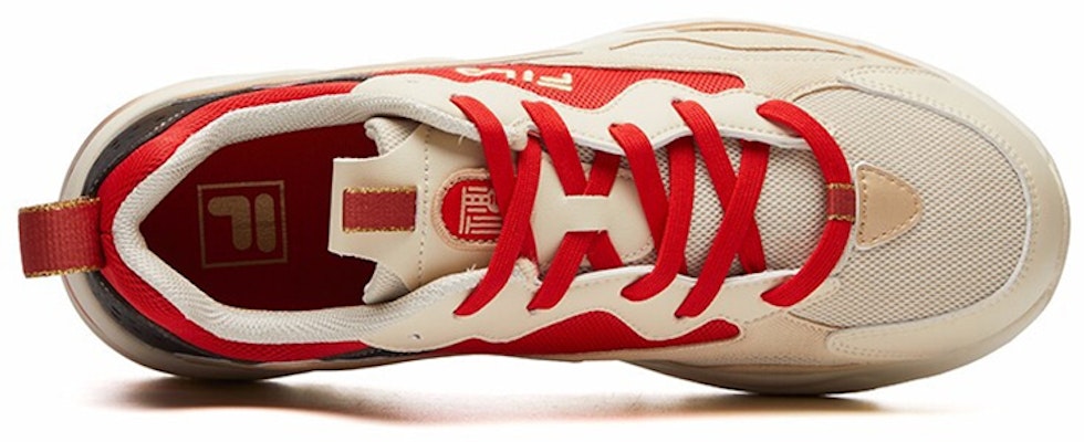 FILA Tracer Low 'Beige Red' F12M111127FAF Shop FILA Tracer Low 'Beige Red' F12M111127FAF