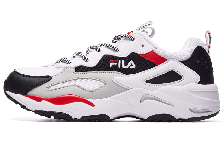 FILA Tracer Low Running Shoes Black/White/Red F12M021111FBW
