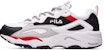 Kasut Larian FILA Tracer Low Hitam/Putih/Merah F12M021111FBW