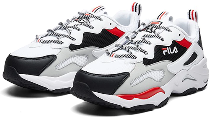 FILA 低帮跑鞋 黑/白/红 F12M021111FBW Order FILA 低帮跑鞋 黑/白/红 F12M021111FBW
