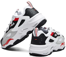 Lookbook Fila 斐樂 Tracer 復古休閒老爹鞋 黑白紅