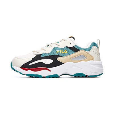 FILA Tracer Low Running Shoes Green/White/Black