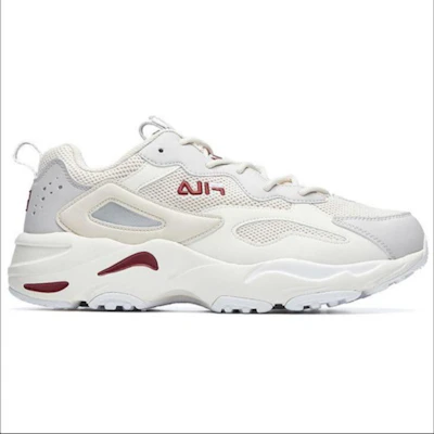 FILA Tracer Lage Hardloopschoenen Wit/Grijs/Rood F12M021111FSW Order FILA Tracer Lage Hardloopschoenen Wit/Grijs/Rood F12M021111FSW