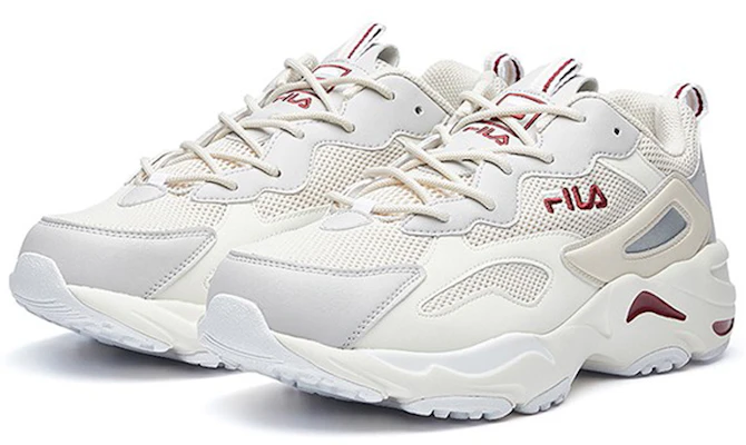 FILA Tracer Lage Hardloopschoenen Wit/Grijs/Rood F12M021111FSW Lookbook FILA Tracer Lage Hardloopschoenen Wit/Grijs/Rood F12M021111FSW