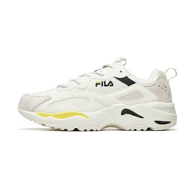 FILA Tracer Low Running Shoes White/Grey/Yellow