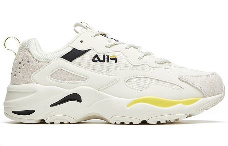 Order FILA Tracer Low Hardloopschoenen Wit/Grijs/Geel F12M021111FWY