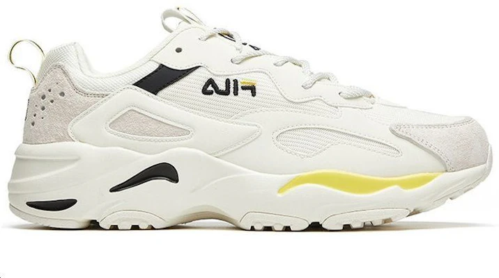FILA Tracer Low Hardloopschoenen Wit/Grijs/Geel F12M021111FWY Order FILA Tracer Low Hardloopschoenen Wit/Grijs/Geel F12M021111FWY
