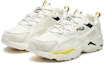 Lookbook FILA Tracer Low Hardloopschoenen Wit/Grijs/Geel F12M021111FWY