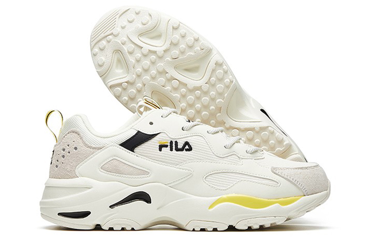Purchase FILA Tracer Low Hardloopschoenen Wit/Grijs/Geel F12M021111FWY
