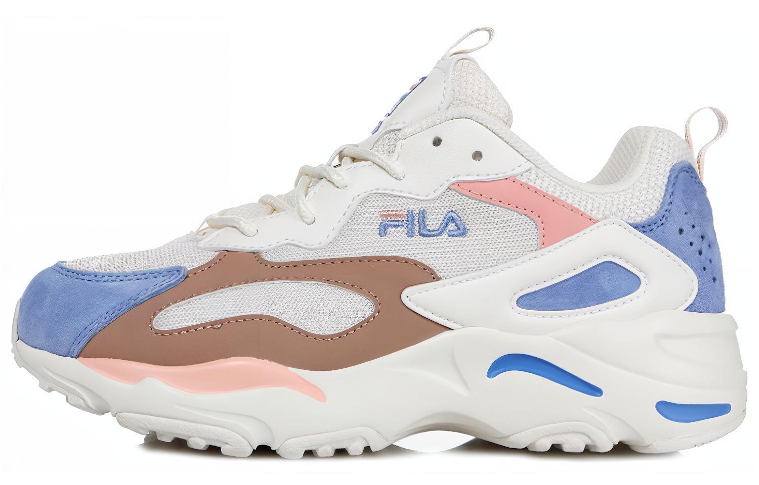 FILA Tracer Retro Running Shoes Brown/Blue/Pink 1IM00003_149