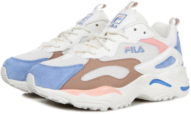 Kasut Lari Retro FILA Tracer Coklat/Biru/Merah Muda 1IM00003_149 Lookbook Kasut Lari Retro FILA Tracer Coklat/Biru/Merah Muda 1IM00003_149