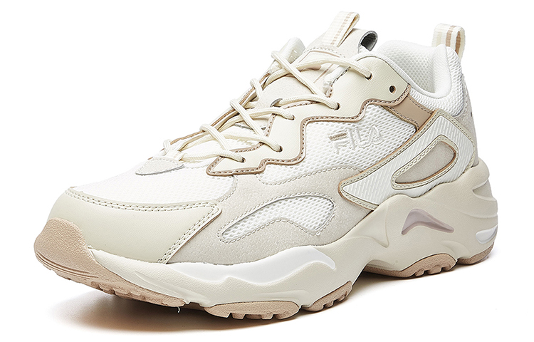 Order FILAトレーサー メッシュ厚底カジュアル ベージュ F12M021116FAG