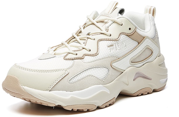 FILA Tracer Mesh Retro Kasut Tapak Tebal Kasual Beige F12M021116FAG Order FILA Tracer Mesh Retro Kasut Tapak Tebal Kasual Beige F12M021116FAG