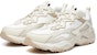 FILA Tracer Mesh Retro Kasut Tapak Tebal Kasual Beige F12M021116FAG