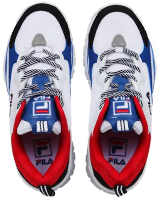 FILA TRACER Sneakers Wit/Blauw/Rood FS1SIB1002X_RBK Lookbook FILA TRACER Sneakers Wit/Blauw/Rood FS1SIB1002X_RBK