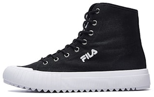 FILA Trail High-Top Canvas 'Black and White' F52M921303FBK FILA Trail High-Top Canvas 'Black and White' F52M921303FBK