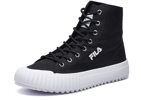 FILA Trail High-Top Canvas 'Black and White' F52M921303FBK Order FILA Trail High-Top Canvas 'Black and White' F52M921303FBK