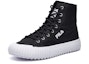 Order FILA Trail Kanvas Tinggi 'Hitam dan Putih' F52M921303FBK