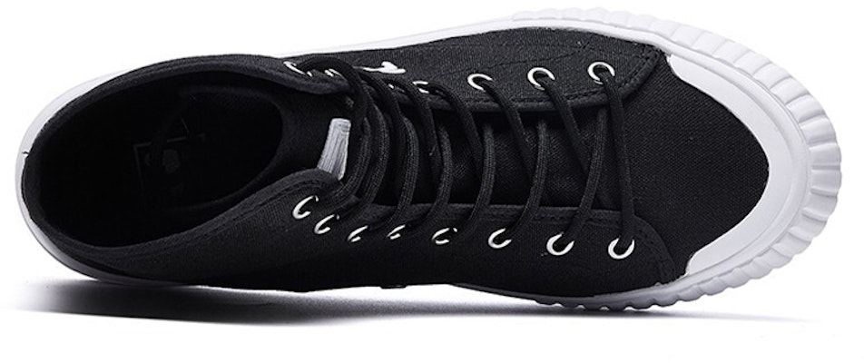 FILA Trail High-Top Canvas 'Black and White' F52M921303FBK Lookbook FILA Trail High-Top Canvas 'Black and White' F52M921303FBK