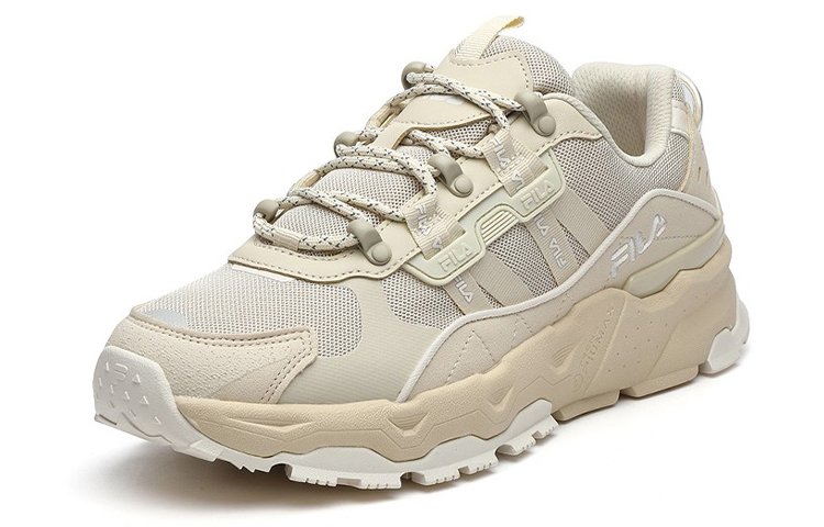 Order Fila 斐乐 Trek 低筒復古老爹鞋 米色