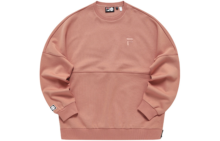 FILA Trendy Unisex Solid Pullover Sweatshirt - Terracotta Color T11U316201FPC