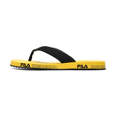 FILA Trevi Slides 'Yellow Black'