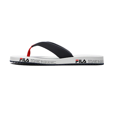FILA Trevi Slides 'White Black'