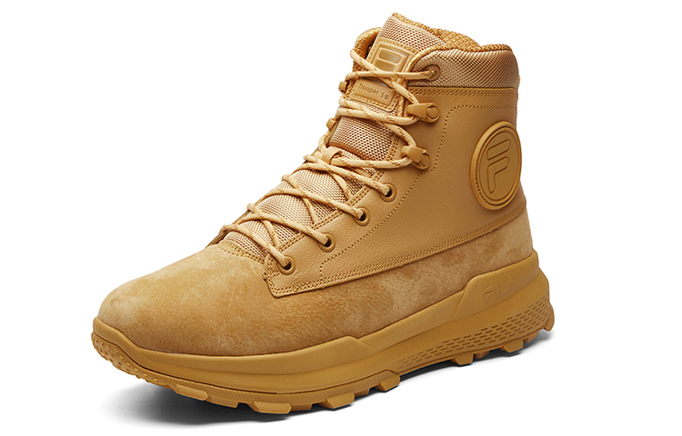 Order FILA Trooper 1S Hoge Outdoor Gevoerd Fleece Geel A12M044701FHY