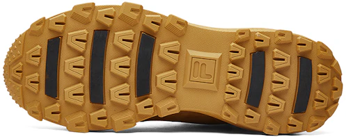 Shop FILA Trooper 1S Outdoor Fleece Lined High Top Outdoor Yellow A12M044701FHY