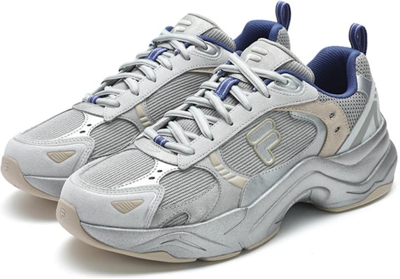 FILA Unik Low 'Perak Abu-Abu' T12M411615FBC Lookbook FILA Unik Low 'Perak Abu-Abu' T12M411615FBC