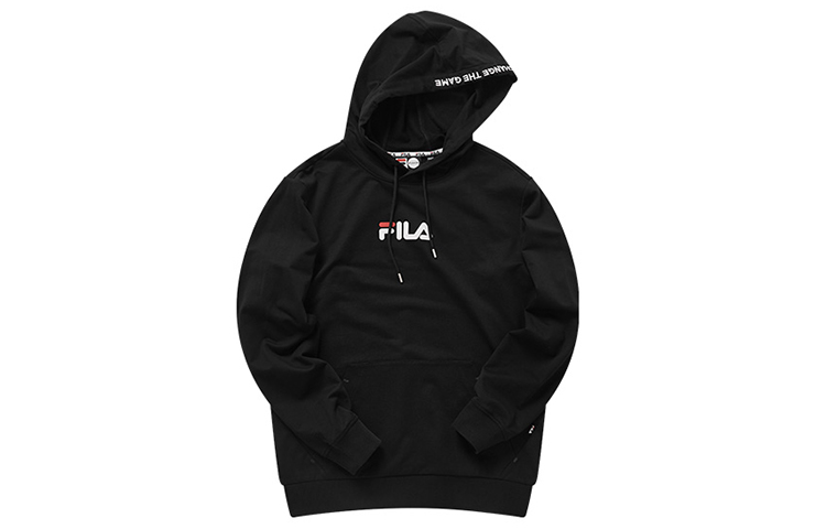 FILA Unisex Black Hoodie Sweatshirt T11U931502F-BK