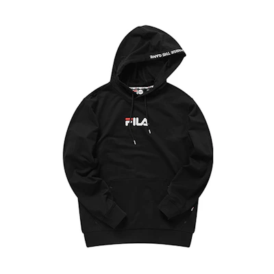 FILA Unisex Black Hoodie Sweatshirt T11U931502F-BK