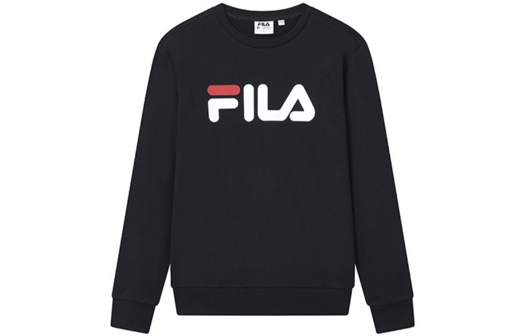 FILA Unisex Black Pullover Sweatshirt F51U344231A-NV