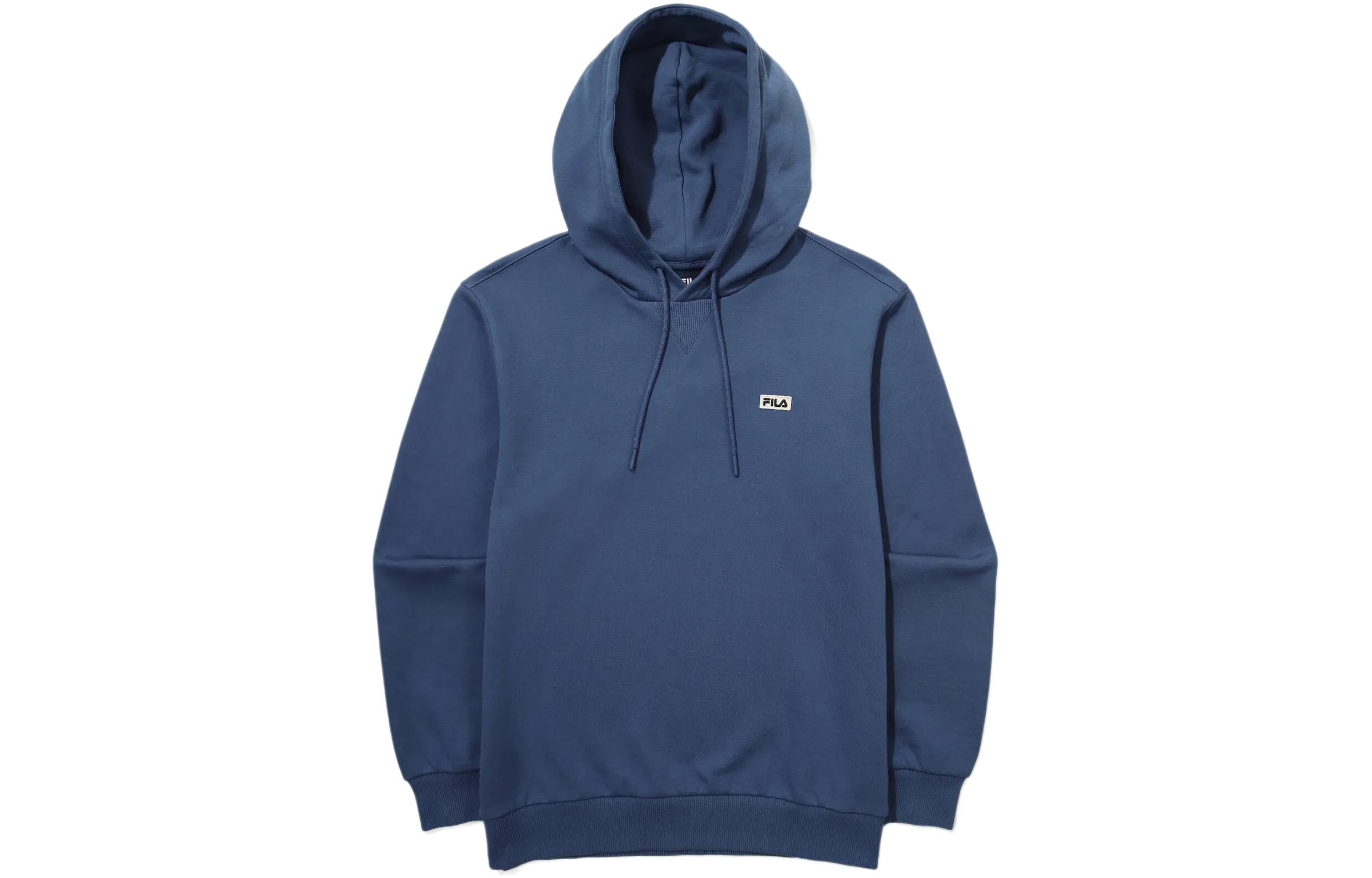 FILA Unisex Blue Letter Hoodie FS2POG1102XI-DB