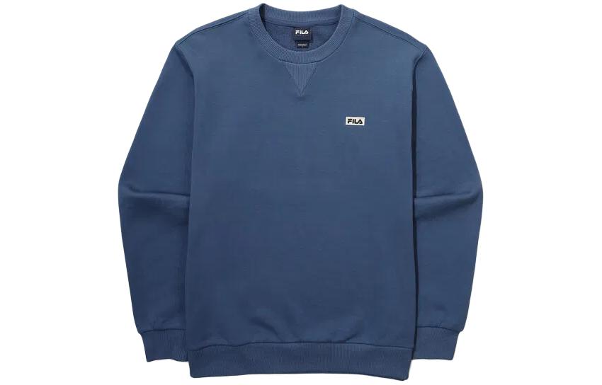 FILA Unisex Blue Long-Sleeve Logo Sweatshirt FS2POG1101X-IDB